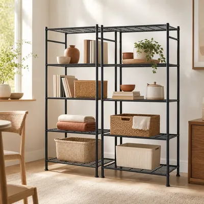 Freestanding Metal Garage Shelving Unit